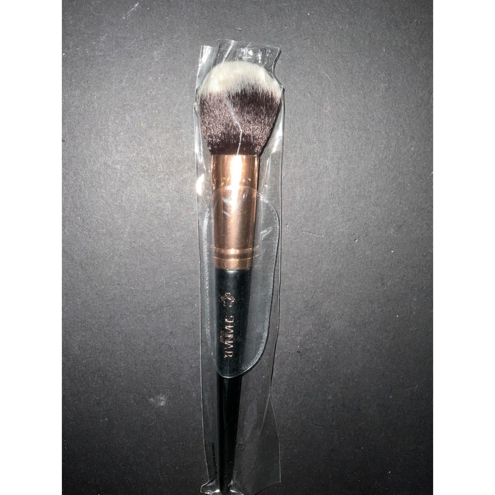 Shaina B. Miami Blush Brush Tapered Synthetic Bristles Rose Gold face makeup